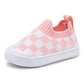Baby Walking Shoes First Boy Girl Walker Infant Sock Tennis Mesh Sneakers Breathable 6 9 12 18 24 Months Pink Size 6-12 Months I