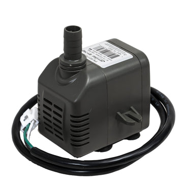 Hessaire water pump for models: MC26A,MC37A Black