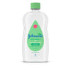 Johnson'S Baby Oil, Mineral Oil Enriched With Aloe Vera And Vitamin E, 20 Fl. Oz -C12