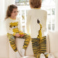 Babee Reshinee Bamboo Viscose Toddler Animal Pajamas Boys Girls Kids Baby 2Pcs Long-Sleeve Pyjamas Set 12-18 Months Snug Fit Sle
