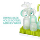 Boon Nursh Silicone Bottles And Grass Bundle Bottles & Cleaning Accessories Starter Set