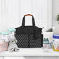 Lmbabter Diaper Bag Tote With Changing Station Upgrade Multi-Function Baby Bag With Adjustable Shoulder Strap Insulated Pockets
