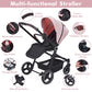 2-In-1 Baby Stroller Travel Stroller Reversible Stroller, Bassinet Stroller With Convenient One-Handed Folding Feature Stroller