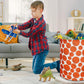 Ntaohamper Kids Laundry Hamper,Baseball Laundry Basket,Baby Boy Nursery Hamper,Waterproof Storage Bin For Bedroom,Clothes Organi