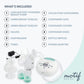 Motif Medical Luna With Battery Double Electric Breast Pump, Portable Breast Pump With Battery - Easy To Use, Quiet Motor, Built