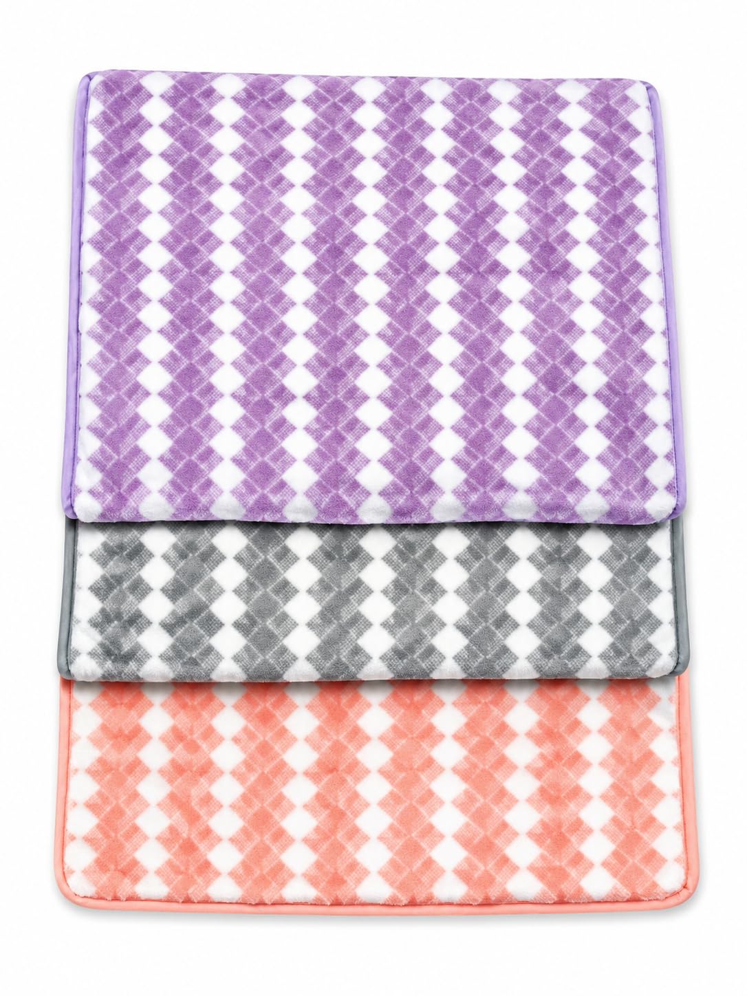 Baby Blanket Soft Blanket for Newborns, Infants & Toddlers | Lightweight, Skin Friendly & Warm Designs (Pack of 3)