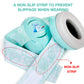 Lysian Aqua Baby Ear Muffs Noise Cancelling Headphone For Infants With Elastic Headband, Hearing Protection Kid Earmuffs For Sle