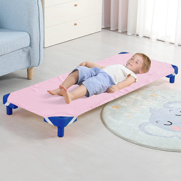 Cot Sheets for Daycare Standard Size, Children’s Naptime Cot Sheet,Breathable Microfiber Nap Sheet for Boys and Girls, 23 x 51, Pink-New Condition