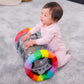 The Peanutshell Inflatable Tummy Time Roller - Crawling Toys for Babies, Soft & Supportive Baby Tummy Time Roller, Water-Friendl