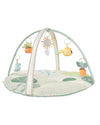 Skip Hop Tummy Time Mat, 3-in-1 Activity Baby Play Gym, Age 0-2y, Garden Oasis, Green Multi