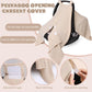 Boryokun Baby Car Seat Cover Muslin Infant Carseat Canopy, Peekaboo Opening Car Seat Covers, Unisex Large Universal Fit Lightwei