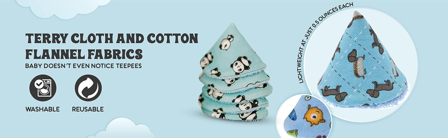 Beba Bean Pee-Pee Teepee Cellophane Bag Blue Airplane