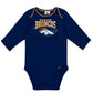 Nfl Gerber Unisex Baby 2 Pack Long Sleeve Onesie Bodysuit, Team Color, 3-6 Months