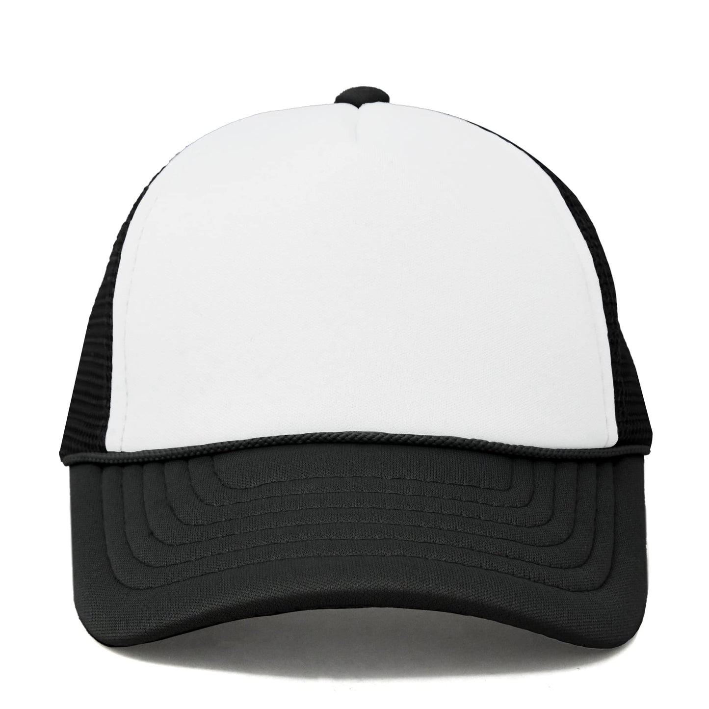 Dalix Infant Trucker Hat Baby Cap Tiny Extra Small Girls Boys In Black White