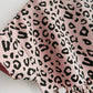 Toddler Baby Girls Leopard Print Summer Clothes Set T-Shirt And Short Pants 2Pcs Outfits (1-Pink, 1T)