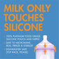 Boon Nursh Reusable Silicone Pouch Baby Bottles - Slow Flow Nipple - Silicone Baby Bottle Pouch And Nipple - Baby Feeding Essent