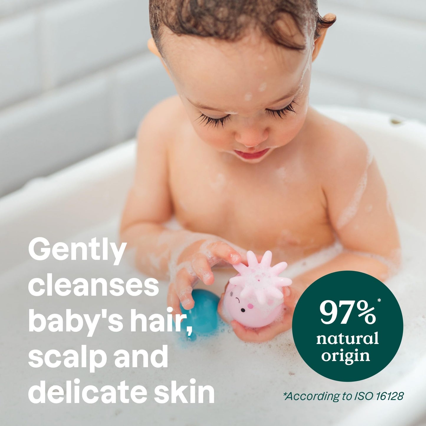 Attitude 2-In-1 Shampoo And Body Wash For Baby, Ewg Verified, Plant- And Mineral-Based Ingredients, Vegan And Cruelty-Free Produ