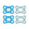 Mam Comfort Pacifiers, Newborn Pacifiers, 4 Count, Mam Pacifiers 3-12 Months, Best Pacifier For Breastfed Babies, Boy Silicone P