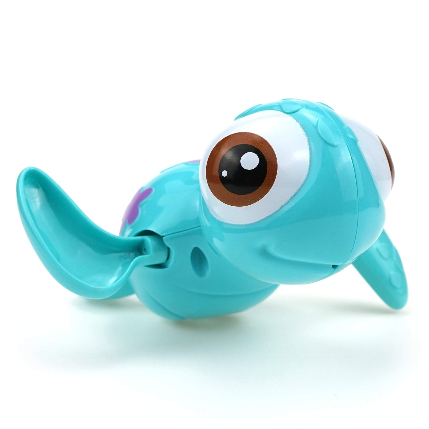 DUCKBOXX XX Wind-up Swimming Sea Turtles Bath Toy, No Battery Mold-Free Anti-Rust Interactive Montessori Toy for Kids 18M+ (Blue