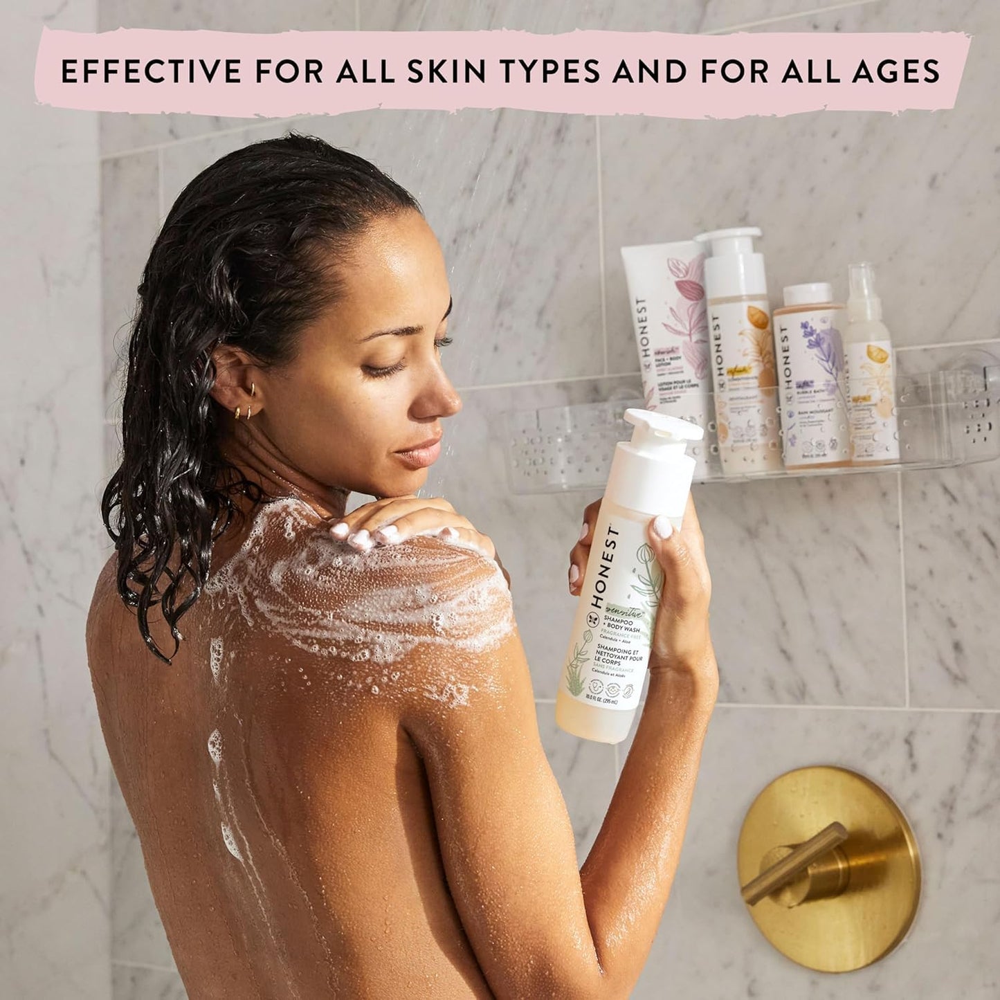 The Honest Company Silicone-Free Conditioner & 2-In-1 Cleansing Shampoo + Body Wash Duo | Gentle For Baby | Naturally Derived |