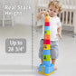iPlay, iLearn Baby Stacking Toys, Toddler Nesting Stack Cups, Infant Stackable Block, Kids Sorting Game W/Shape Sorter for Sand