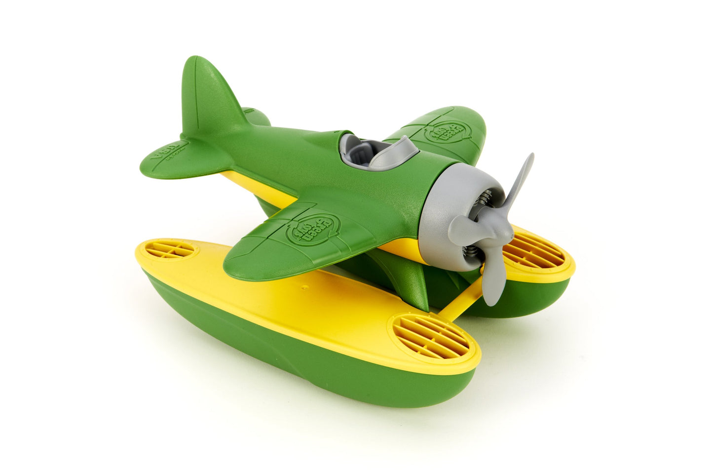 Green Toys Seaplane in Green Color - BPA Free, Phthalate Free Floatplane for Improving Pincers Grip. Toys and Games ,9 x 9.5 x 6