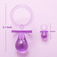 24 Baby Shower Pacifiers Necklace