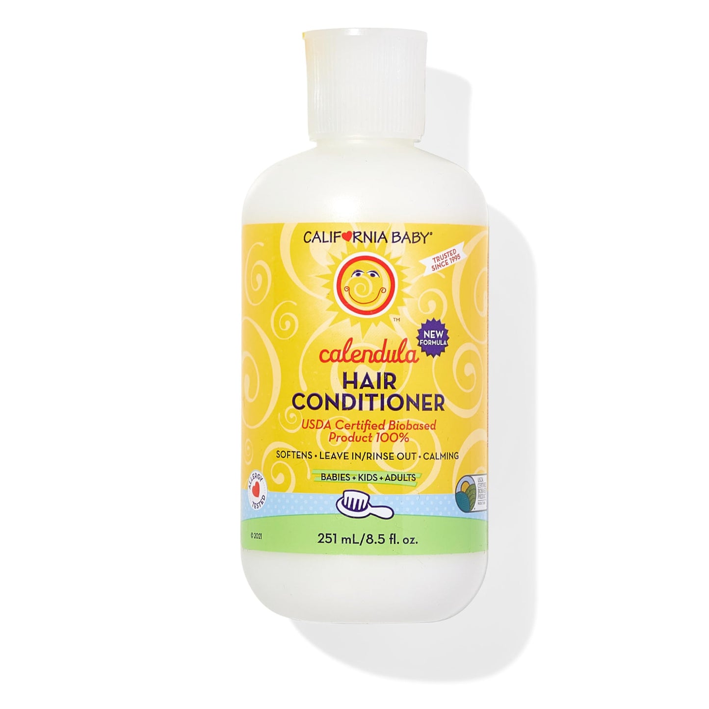 California Baby Calendula Hair Conditioner 8.5 Fl Oz (255 Ml)