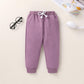 Happy Town Toddler Fall Outfits For Girl Boy Long Sleeve Hoodie Top And Long Sweatpants Set Toddler Sweatsuit (Solid Color-Fragr