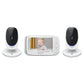 Motorola Comfort 50-2 Video Baby Monitor 5' Lcd Color Display And 2 Cameras With Digital Zoom, Two-Way Audio, Infrared Night Vi