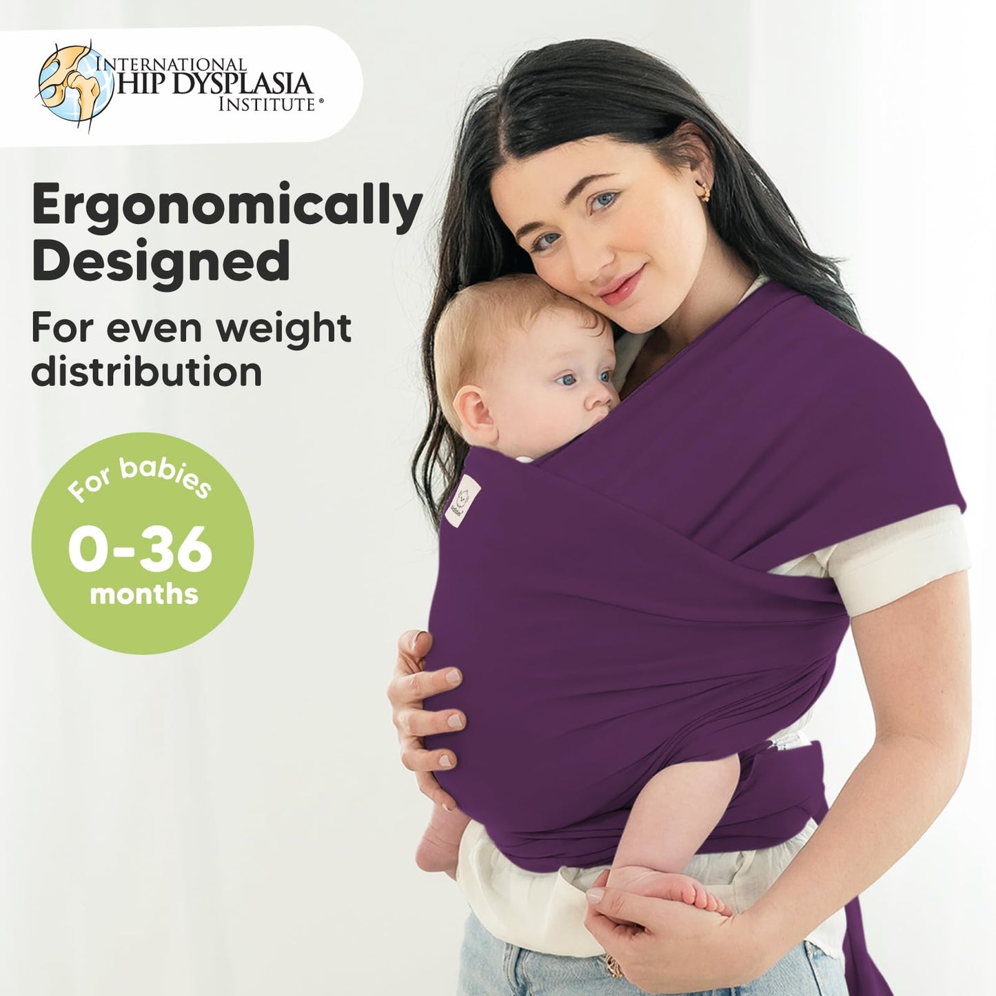 KeaBabies Baby Wrap Carrier - All in 1 Original Breathable Baby Sling, Lightweight,Hands Free Baby Carrier Sling, Baby Carrier W