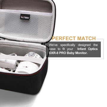 Baby Monitor Travel Case For Infant Optics Dxr-8 Pro/Hellobaby/Vtech/Vava/Anmeate/Eufy Security Baby Monitor - Hard Protective C