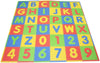 Tadpoles Foam Playmats For Kids, 36 Interlocking Tiles Teach The Abcs And Numbers 0-9, For Ages 3 And Up, Colors: Pink/Purple, 3