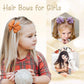 24Pcs 3Inch Hair Bows For Girls Grosgrain Ribbon Pinwheel Baby Hair Clips Toddler Hair Accessories With Alligator Clip Bow Kid T