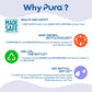 Pura Kiki Silicone Bottle Bumper - Plastic-Free, Medical-Grade, Dishwasher Safe, Protective, Leakproof Cover & Anti-Slip Bottom