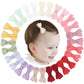 Ded 28Pcs 2.2' Fully Lined Baby Bows Hair Pins Tiny Hair Clips Fine Hair For Girls Infants Toddlers Set Of 14 Pairs