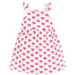 Hudson Baby Baby Girls Cotton Dresses, Cloudy Rainbow, 12-18 Months