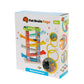 Fat Brain Toys Zigzag Racetrack - Number-Learning Car Tower for Preschoolers