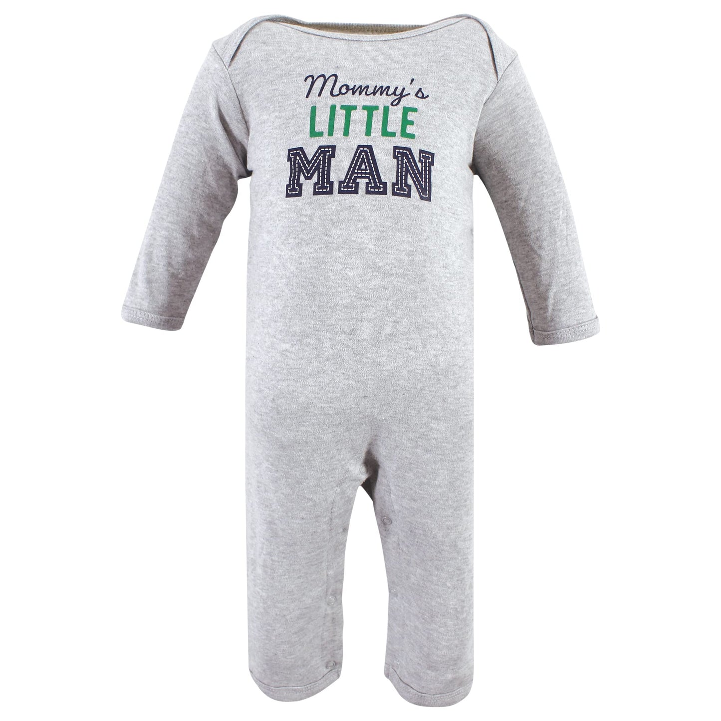 Hudson Baby Girls Unisex Cotton Coveralls, Love Mom, 0-3 Months, Love Mom, 0-3 Months Us