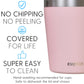 Cupkin Kids Tumblers, The Original 8 Oz Stackable Stainless Steel Kids Cup With Straws, Set Of 2 Powder Coated Insulated Toddler