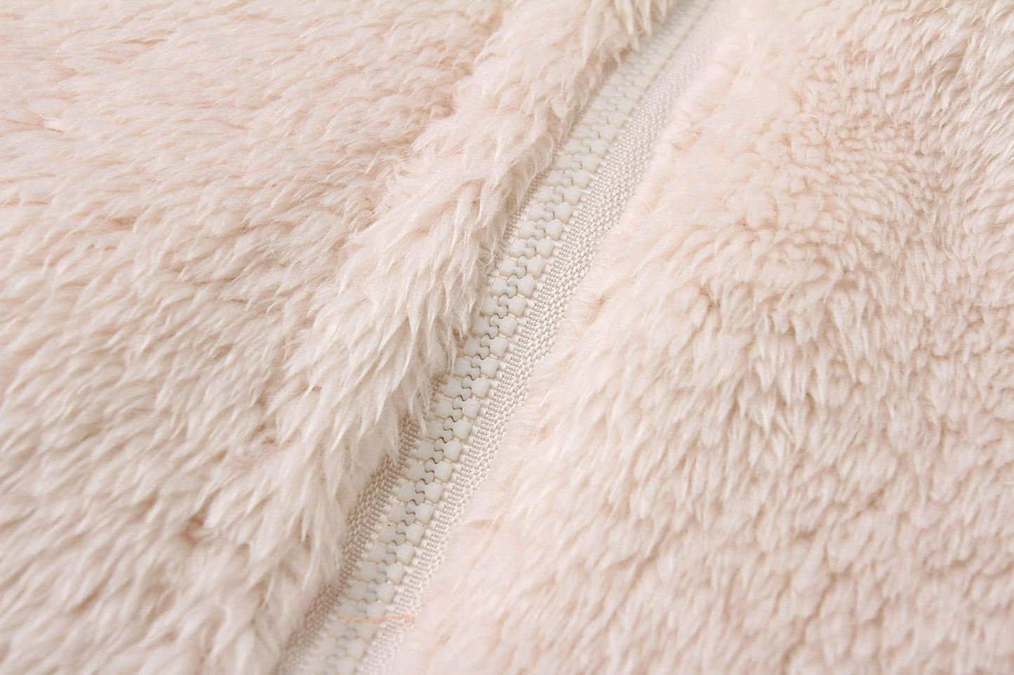 Baby Boy'S Fleece Down Coat 0-12 Months Toddlers Cute Bear Jumpsuits Winter Hooded Rompers With Zipper Beige 3-6M