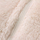 Babymine Toddler Soft Fluffy Snowsuit Fleece Jumpsuit Cute Bear Hooded Romper Footie Beige 0-12Month