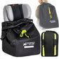 LASUK Car Seat Travel Bag for Airplane - Fits Infant Car Seats, Convertible Car Seats, Booster Seats, Car Seat Bases - for Worry