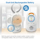 Vtech Dm1411 Audio Baby Monitor & Portable Soother Dual-Unit Rechargeable Battery, Long Range, Soft-Glow Night Light, Soothing S