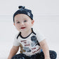 Star Wars Darth Vader Chewbacca Newborn Baby Boys 3 Piece Outfit Set: Cuddly Bodysuit Pants Hat White/Black 0-3 Months