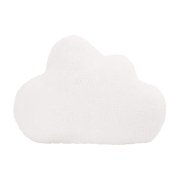 Little Love By Nojo - Plush Cloud Shaped Decorative Pillow, Decorative Nursery Pillow, Playroom D  Cor, Cute Throw Pillows, Whit