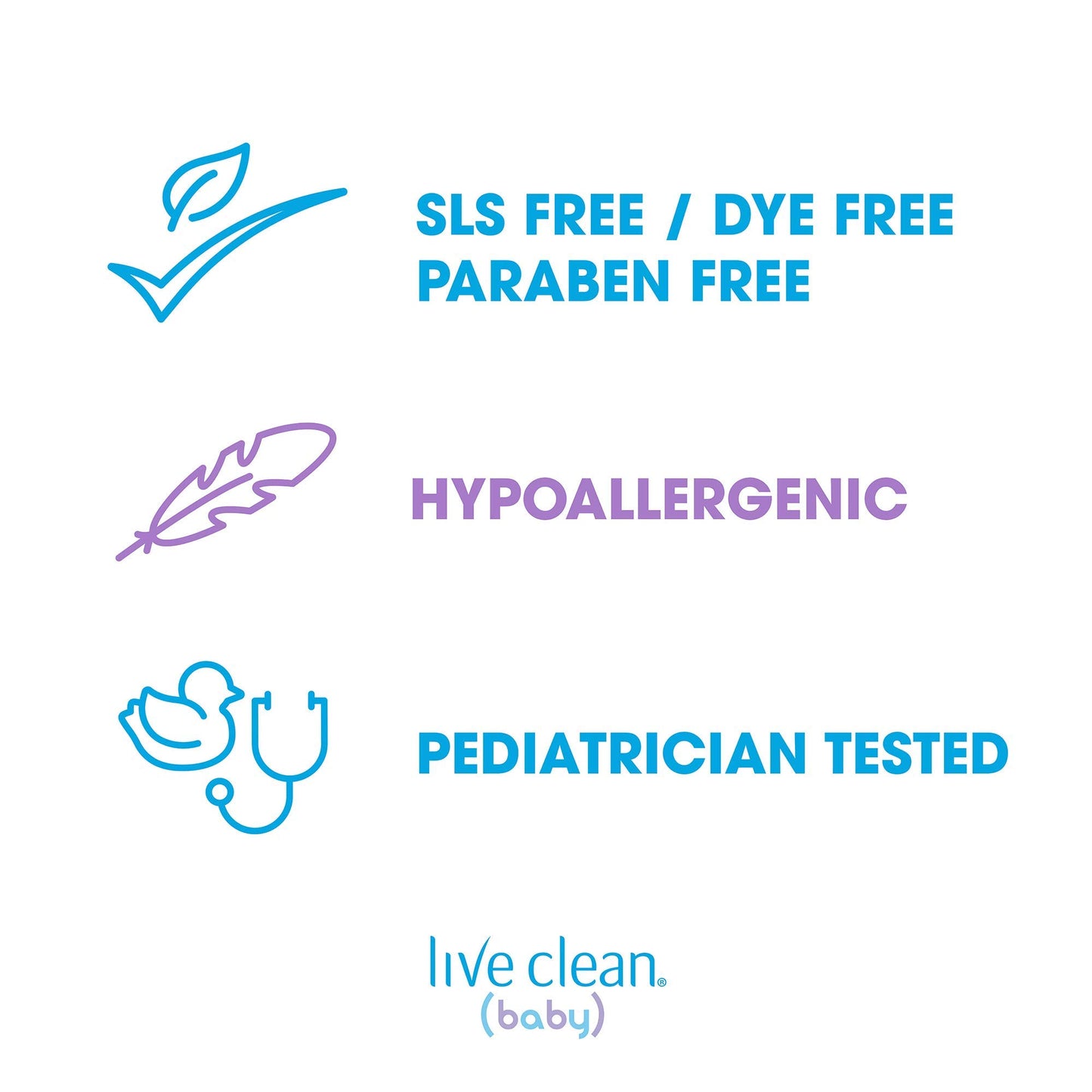 Live Clean Baby Soothing Relief Wash, 10 Oz