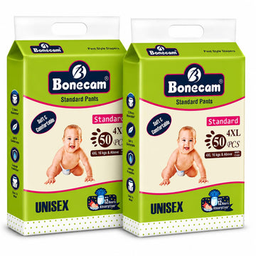 Bonecam Baby Diaper Pants 4Xl, Pack Of 3 | Disposable Pant Style Diapers For Kids 2025 Kg | Soft, Leak Guard, Fast Absorption, 