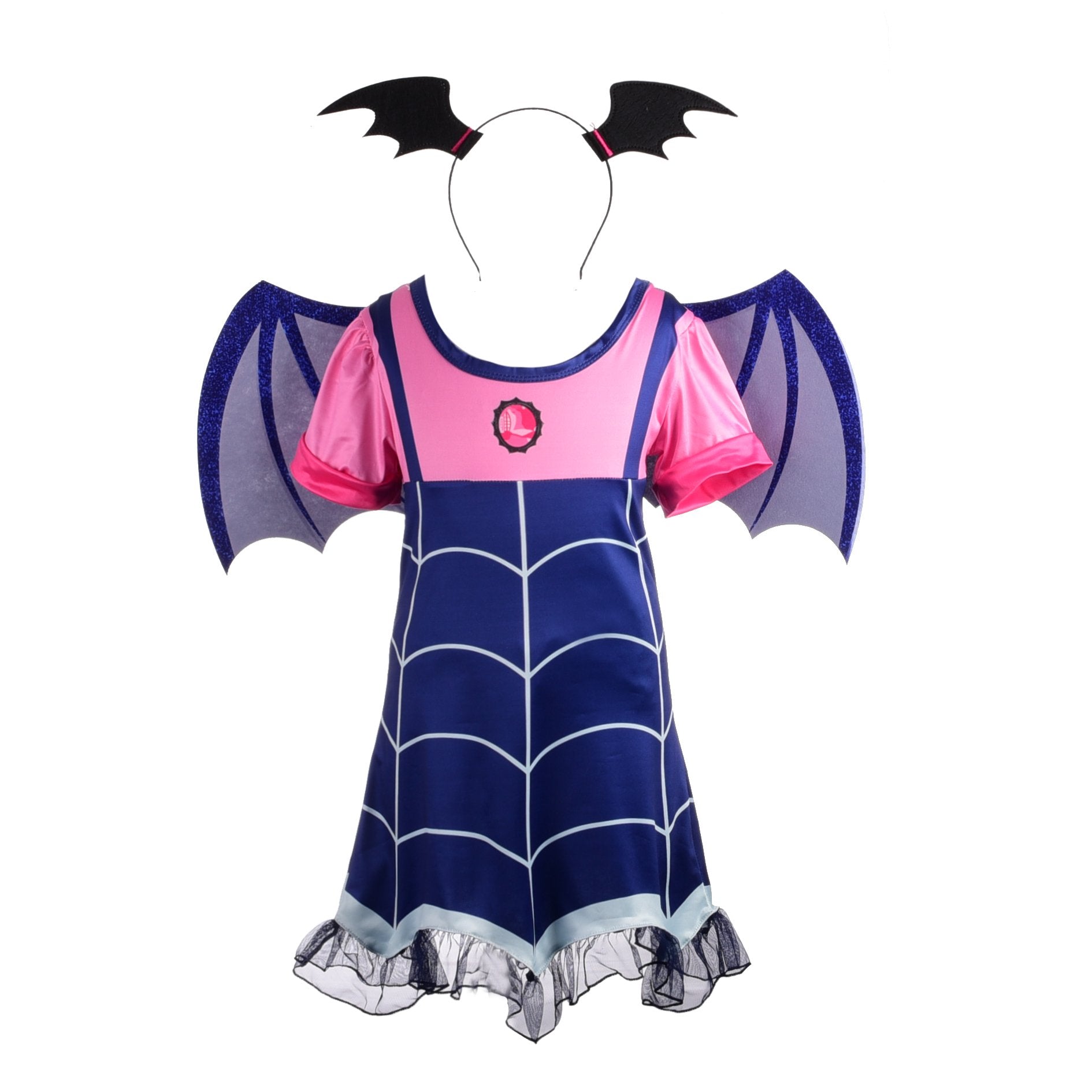 Dressy Daisy Little Girls Dress Up Boo-Tiful Halloween Costume Fancy Party Vampi WBBAPB07BS4MHT1