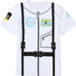 Cosland Toddler Astronaut Shirt Little Boys Halloween Costume, White, 4T
